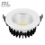 Import led die casting Aluminum radiator recessed COB/SMD led downlight from China