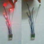led lights for shoes vibration sensor led lights CR 2030 battery