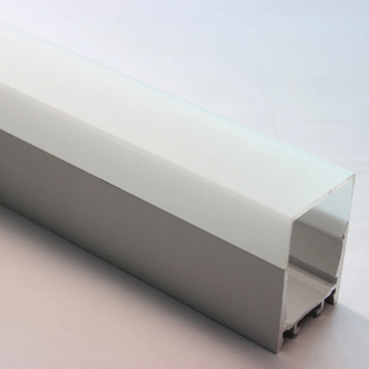 Led Linear Light Aluminum Lighting Housing Polycarbonate  Pc Cover Extrusion Lampshade