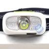LED Mini Headlamp Waterproof Headlight Rechargeable LED Mini Small Headlamp White and Red Light USB Rechargeable Headlamp