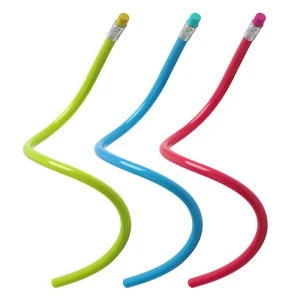 Licheng WPR02 Bendable Pencil, Custom Flexible Soft Bendy Pencils with Logo