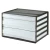 Import Lightweight A4 Office Desktop File Storage Drawer Plastic Desk Organizer | livinbox DDH-121 from China