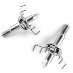 Linkboy Archery Judo 100 Grain Broadheads Arrow Points Tips Crossbow Compound Bow Hunting