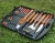 Import long handle BBQ Grill Tools with Carrying Case - 18 Piece Set Stainless Steel Tools with Wooden Handles from China
