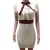 Import Low moq womans formal office wear sleeveless midi ruffle career dress from China