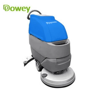 Low noise industrial cordless electric automatic floor sweeper for supermarket