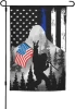 Low price customization 12x18 inches Bigfoot Believe Sasquatch Garden Flag Welcome Party Outdoor Decorations