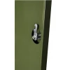 Luoyang military steel metal locker/green color metal two door storage cabinet