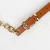 Luxury Brown Metal Gold Chain Waistband Ladies Leather Female Belt Chain Accessories Pu Casual Belt