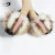 Import Luxury custom summer mixed color dyed soft fluffy fur slippers women raccoon fur slides from China