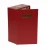 Import Luxury Red Texture Paper Perfume Gift Box With Satin Insert from China