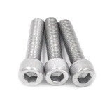 M10*20 Stainless Steel 304 Hexagon Socket Head Cup Screw Full Thread DIN912