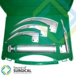 Macintosh Box type Fiber Optic Laryngoscope set