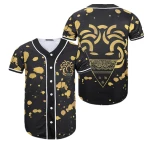 Made In China Unisex Arc Bottom 3D Print Baseball Team Jersey Shirt Fashion Baseball Jersey Button Down Short Sleeve