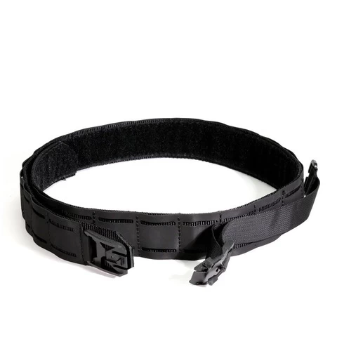 Magnet buckle Hypalon laser-cut tactical belt outdoor belt for military fans to automatically buckle inner waist seal