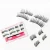 Import Make Your Own Logo Magnetic False Eyelashes 3D Fiber Lashes With Tweezer and Brush Spoolie, Private Label Lash Sets from China