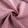 Manufactory high quality woven polyester yarn dyed grid fabric