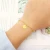 Import Manufacturer Directly Price Bracelet Paper Clip Chain Bracelet With Extension 18K Yellow Gold Bracelet With Star Accessory from China