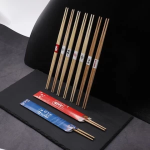 Manufacturer Paper Sleeve Packaging Chinese Bamboo Disposable Chopsticks Made In China