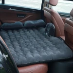 Manufacturer pvc flocked air mattress car travel air bed inflatable