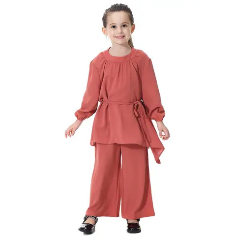 manufacturers wholesale Hot Selling Fashion any season elegance Modest abaya women muslim dress for kids