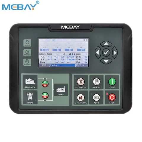 Mebay Generator AMF Control Unit DC82D MK3 Colorful LCD Display