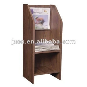 Newsletter Rack Fixed Buy Med5204 Wood Newspaper Rack Brochure Rack from Jiaxing Store ...