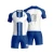 Import Mens Sports Wear 100% Polyester Soccer Uniforms / Wholesale Price Half Sleeve Jerseys Football Uniform Men Soccer Kits For Sale from China