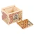 Import Mensa Japanese Coin Box Wooden Compartment Magic Trick Box Brain Teaser Logic Educational Puzzle Box Kids Wood Toy Gift from China