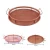 Import Mesh Baking Tray Non-Stick Round Baking Pan Chips Crisping Basket Microwave Oven Copper Baking Tray BBQ Tray Baking Tool from China