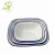 Import Metal Enamel Coating Food Dishes Plate Dinner Tray Soup Plate from China