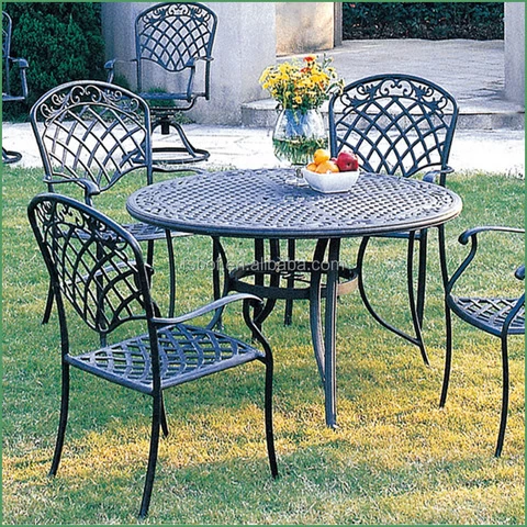 metal tables and chairs garden furniture cast iron outdoor furniture outdoor garden furniture HFD030