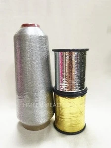 Metallic Yarn MS Type / MH Type Rayon/Polyester Composition Of Lurex yarn