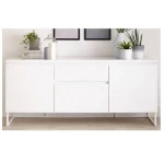 MHYA003 Modern Home Furniture Pure White Sideboard for Dining Room