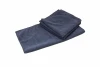 Microfiber black warp knitted terry cloth