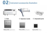 Micropower needle free injection equipment, needle free mesotherapy