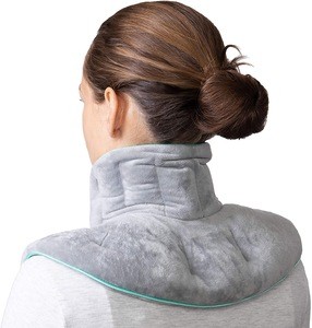 Microwavable Neck Wrap Weighted Shoulder Neck Wrap Hot Cold Therapy Calming Comfort Thermacomfort Clay Beads Lavender