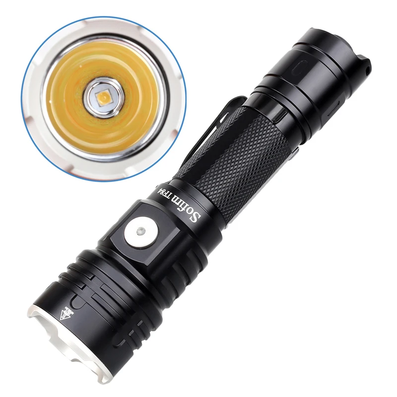 Military Grade LED 100000 Lumen Flashlight Waterproof TF84 Led Torch Style Tactical Flashlight