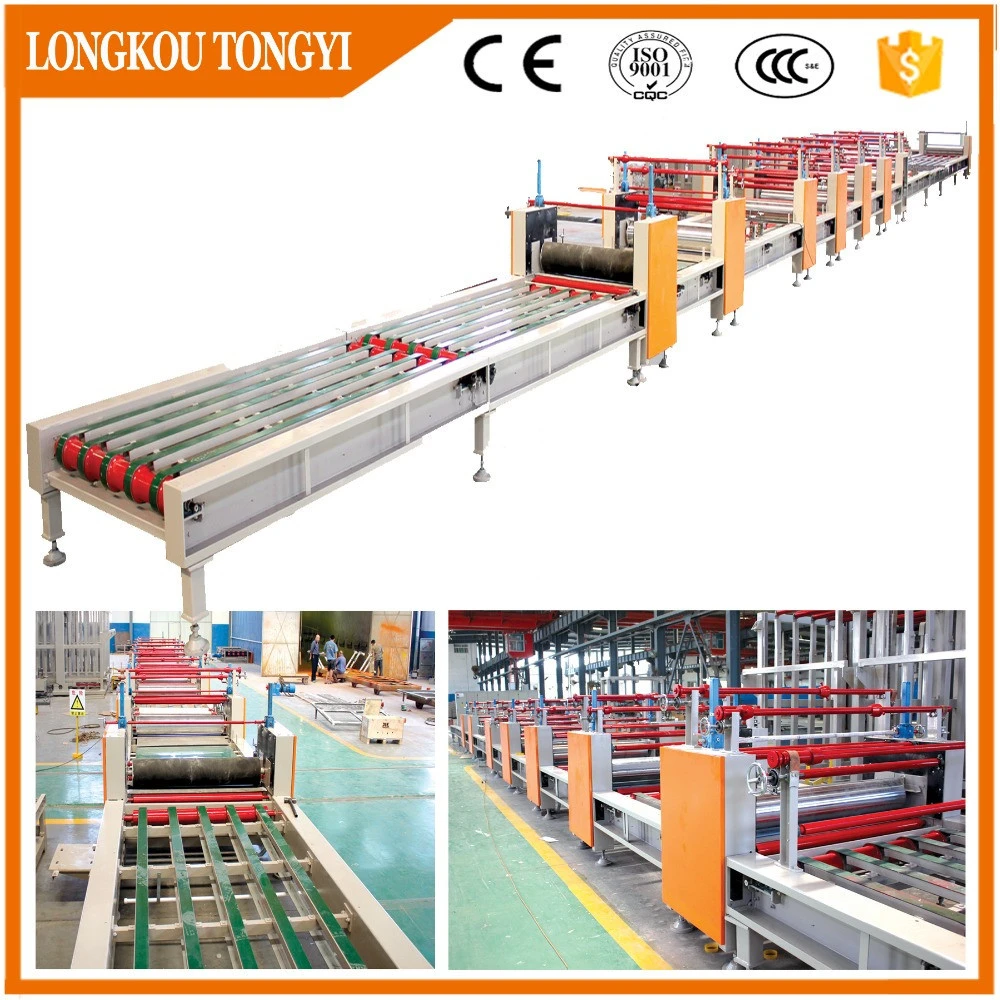 mineral fiber ceiling board production line/mgo partition wall panel making machine