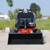 Mini loader skid steer snow blower ce certificated mini skid steer loader new 300kg mini skid steer