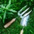 Import Mini Stainless Steel Shovel Garden Wood Handle Digging Fork from China