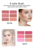 MISS ROSE 39 color eye shadow 6 color blush 4 color powder cake eye shadow box makeup box makeup box private label makeup