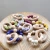 Import Mix color Baby Teether Nursing Bracelet Silicone Beads Wooden Ring Wood Beads Teether from China