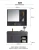 Import Modern Design Cabinets Organizer Stainless Steel Bathroom Vanity with Sink Cabinet Manufacturers from China