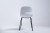 Import Modern Design PP Plastic Dining Leisure Chair Steel Iron Painting Legs from China