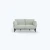 Import Modern fabric Living Room Chair Sofa with backrest Armchair love seat two-seater sofa from China