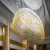 Import Modern Led Accessory Pendant Charm White Chandelier Lustre Living Room Hand Blown Glass Egg from China
