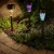 Import Modern Outdoor Solar Turkish Mosaic Style LED Lawn Light Patchwork Color Stainless Steel Stand Spike Lamps Orange Purple Blue from China