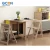 Import Modern smart foldable solid wood frame dinning set table from China