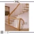 Import modern style indoor curved beech wood stairs from China